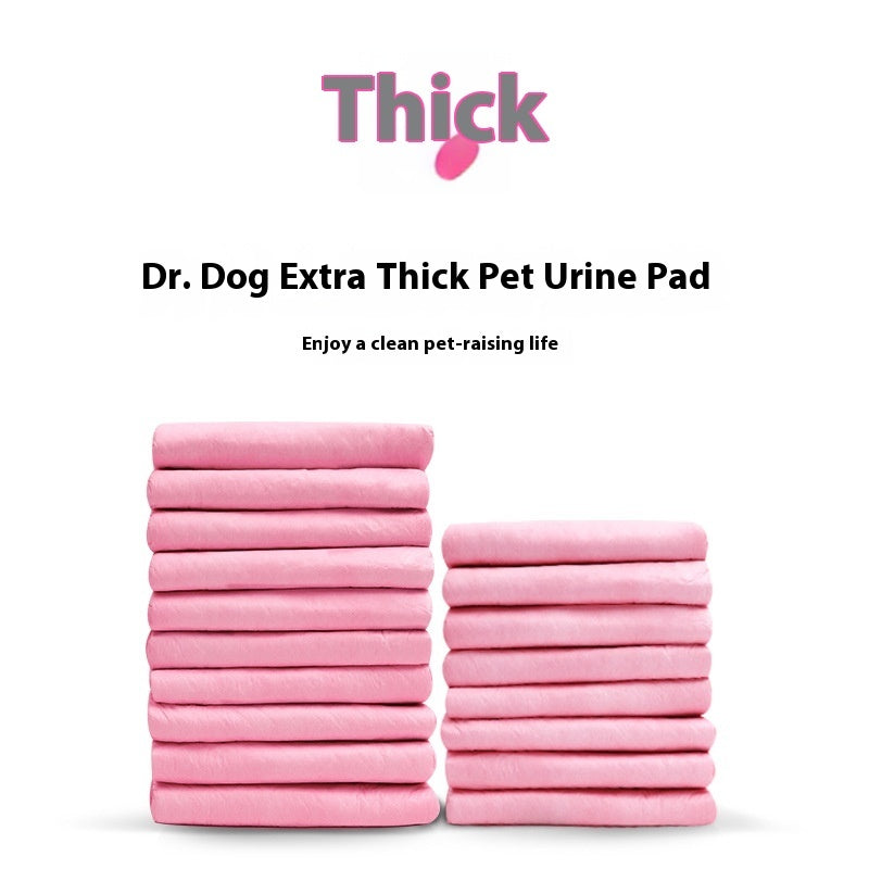 Urinal Pad For Pet Thick Protection Mat Water Leak - proof Deodorant - 0 - CJ - Thick 60x 90 Pink 25 Pieces - CJYD231497621UF