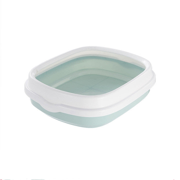 Deodorant semi - enclosed cat litter box - 0 - CJ - Blue - CJJJCWMY00666 - Blue