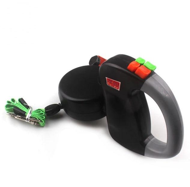 Retractable Dual Pet Dog Walking Leash - 0 - CJ