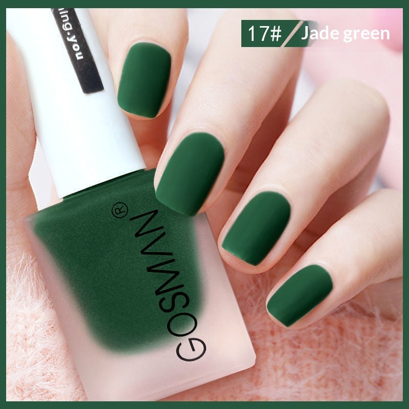 Quick - dry Matte Nail Polish, Non - peel - 0 - CJ