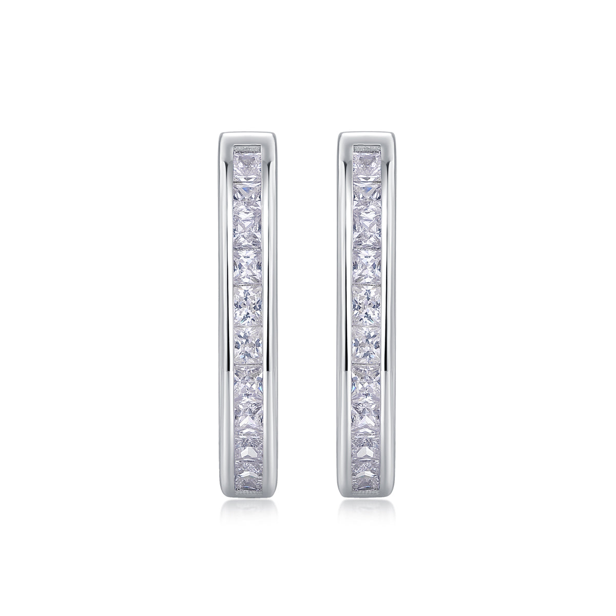 1Touch Tenderness - Fashionable And Luxurious Diamond Jewelry Earrings Set With Moissanite S925 Sterling Silver And Platinum - plated Stud Earrings Prohibit TikTok sales - 5 - cjdropshipping