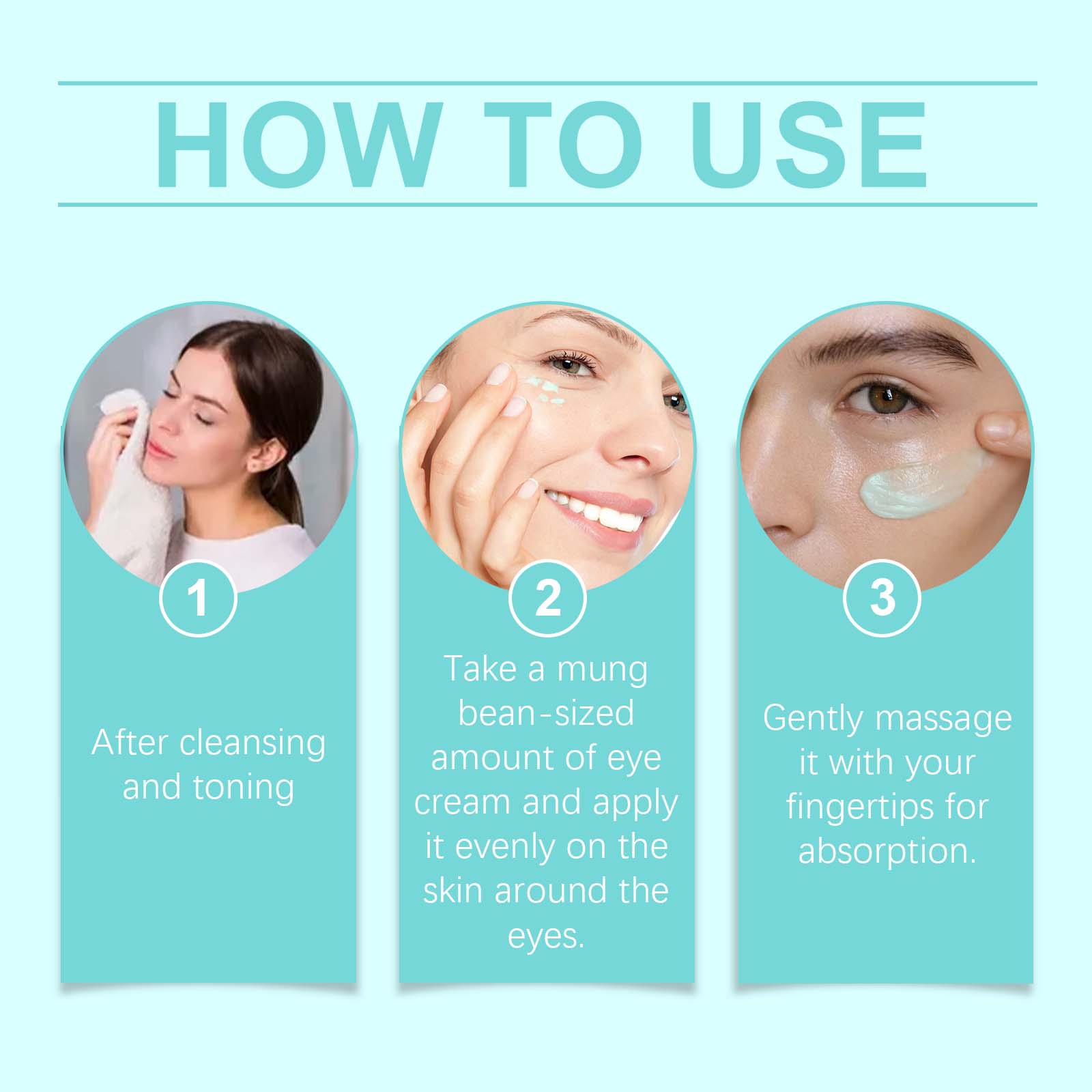Hoygi Light Fine Lines Repair Eye Cream Firming Repair Dark Circles Light Fine Lines Moisturizing And Hydrating Eye Cream - 5 - CJ