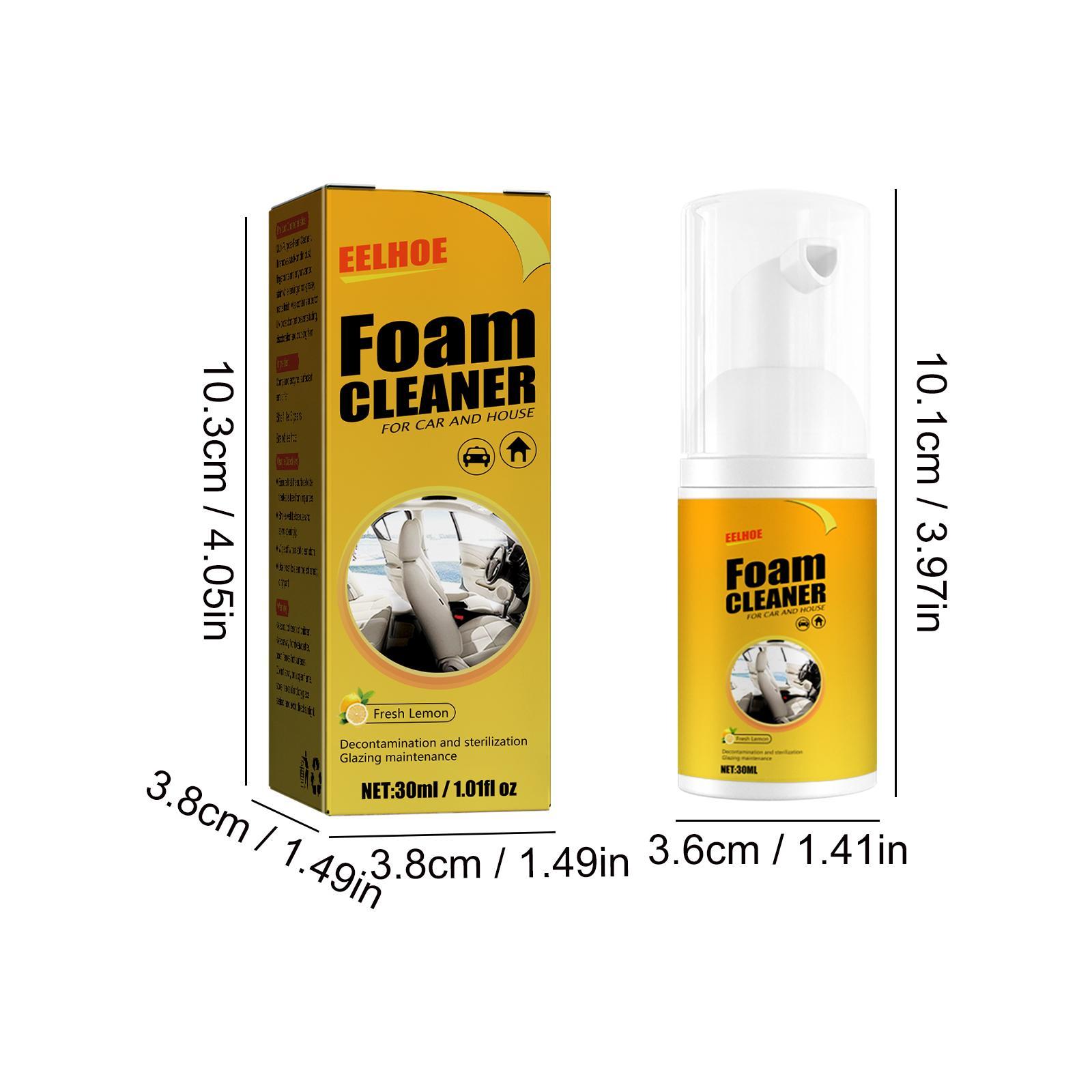 Yierhou Car Steering Wheel Foam Cleaner Leather Seat Cleaner Multi - purpose Interior Cleaner - 5 - CJ
