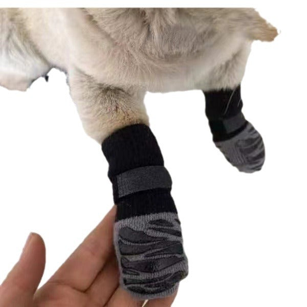 Pet Cat Dog Outdoor Non - slip Waterproof Sock Shoes - 0 - CJ