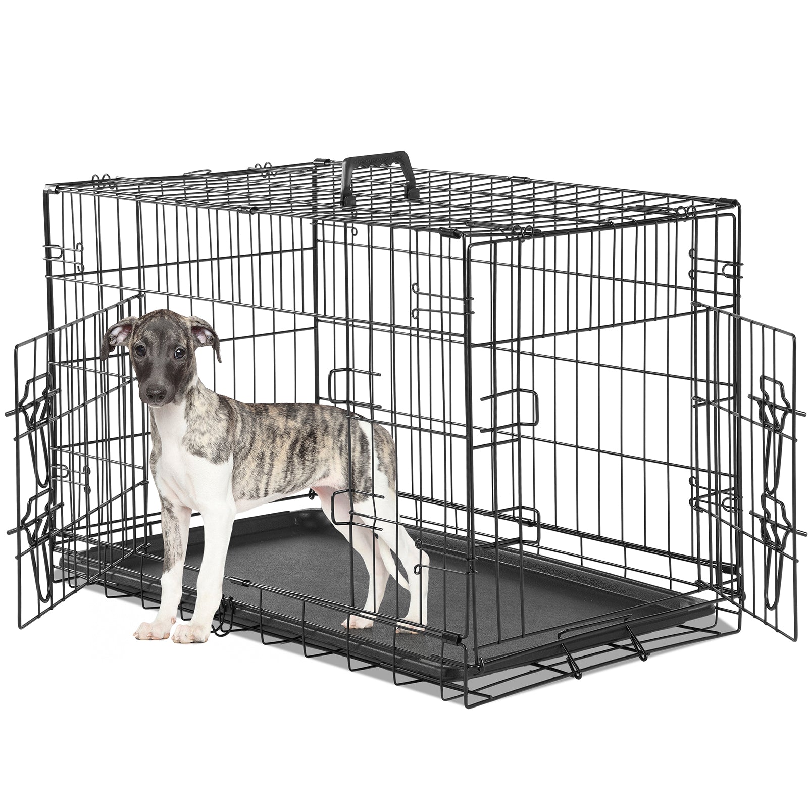 A Dog Cage With Two Doors - 5 - CJ