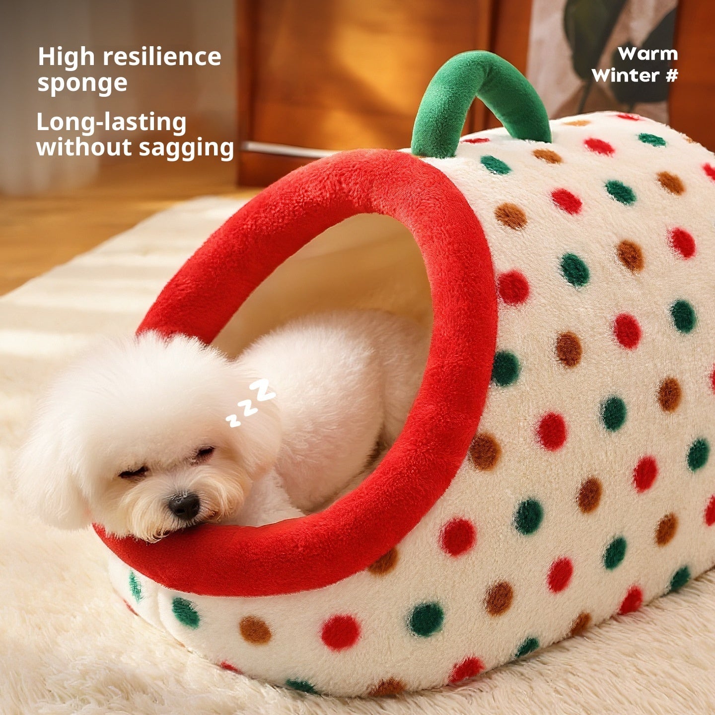 Semi - enclosed Security Nest Dog House - 0 - CJ