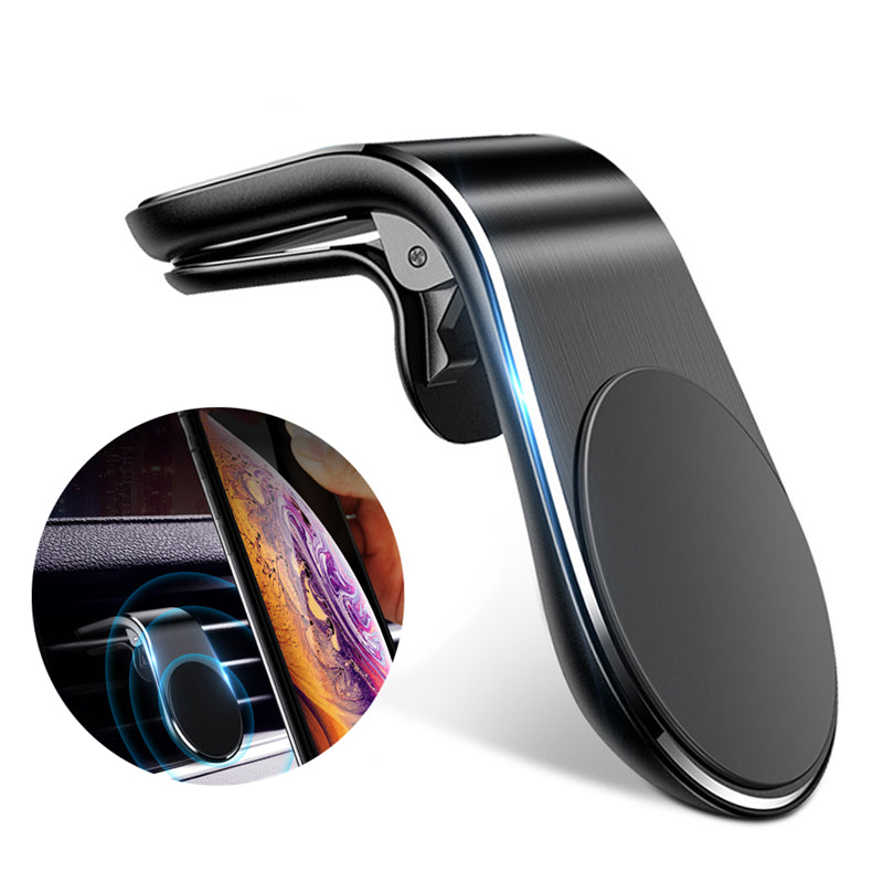 Car Magnet Magnetic Air Vent Mount Holder Magnetic Car Phone Holder Stand 360 Metal Car Air Vent Magnet Stand In Car GPS Mount Holder - 5 - cjdropshipping