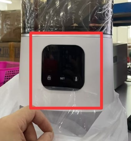 Pet Automatic Feeder Large Capacity Smart Voice Recorder APP Control Timer Feeding Cat Dog Food Dispenser With WiFi Pet Bo - 0 - CJ - White - App version - US - CJMY144622004DW