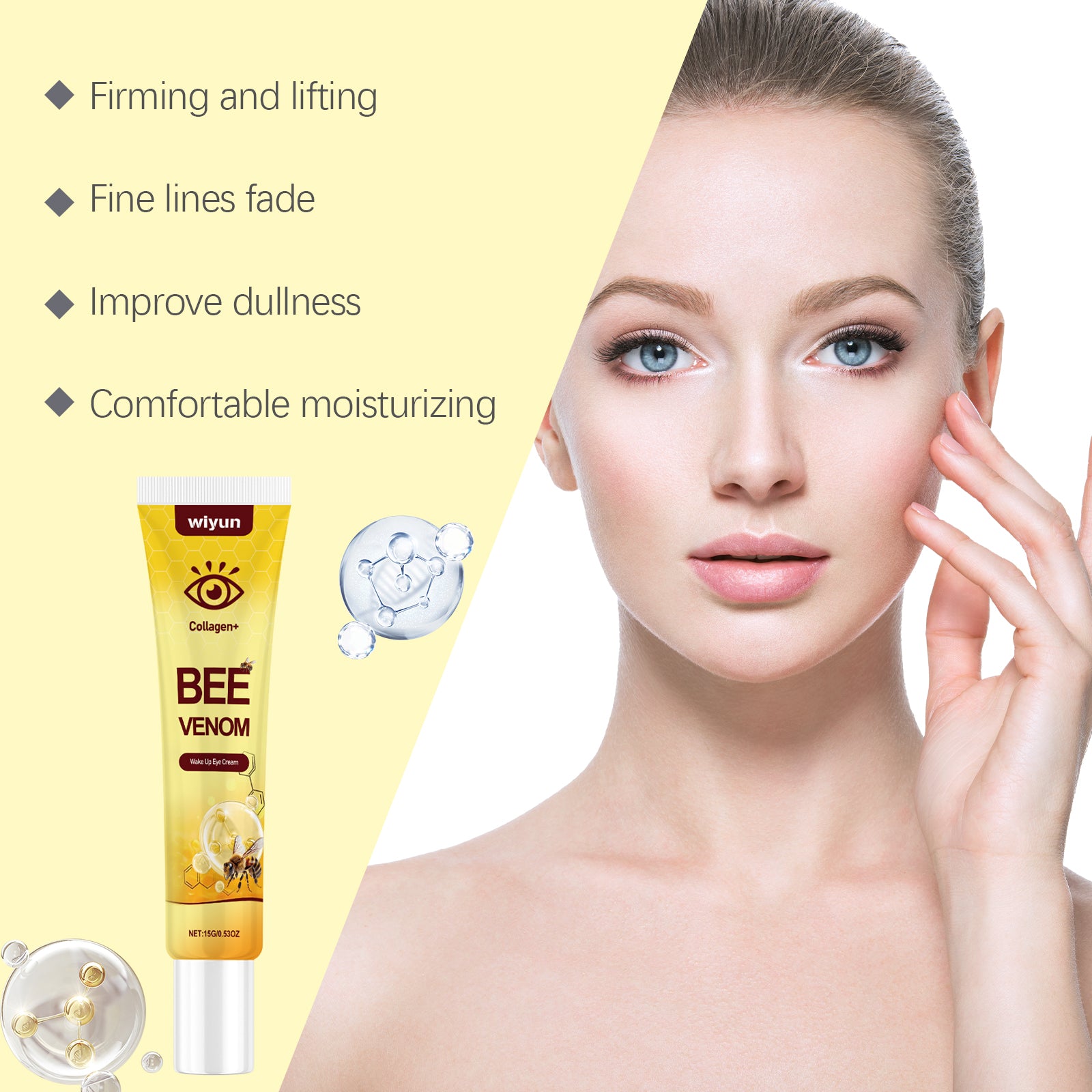 Wiyun Firming Eye Cream, Moisturizes The Skin Around The Eyes And Hydrates And Hydrates The Skin Firming And Moisturizing Eye Cream - 5 - CJ