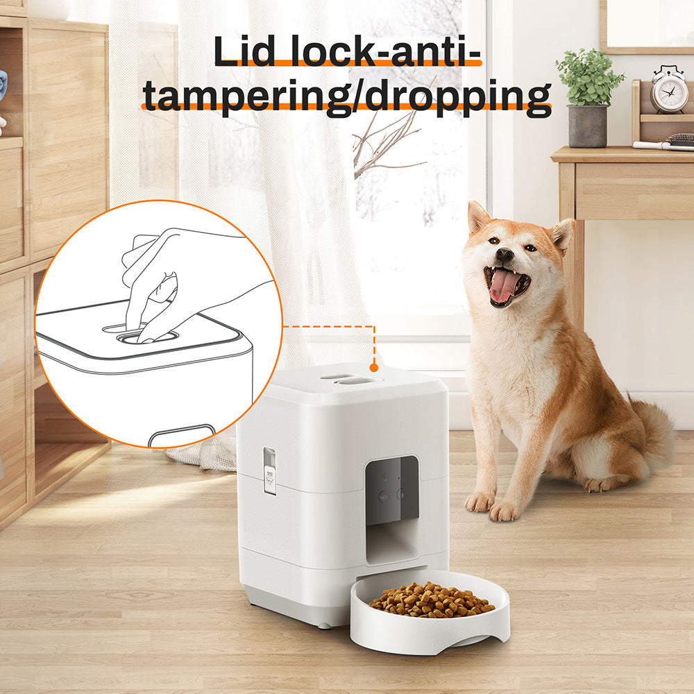 Pet Smart Feeder 2L Dog Feeding Machine WIFI Timing - 0 - CJ