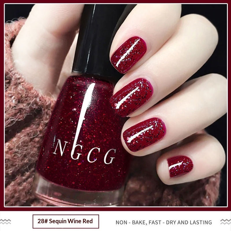 No - bake Non - tear New 28 - color Nail Polish - 0 - CJ