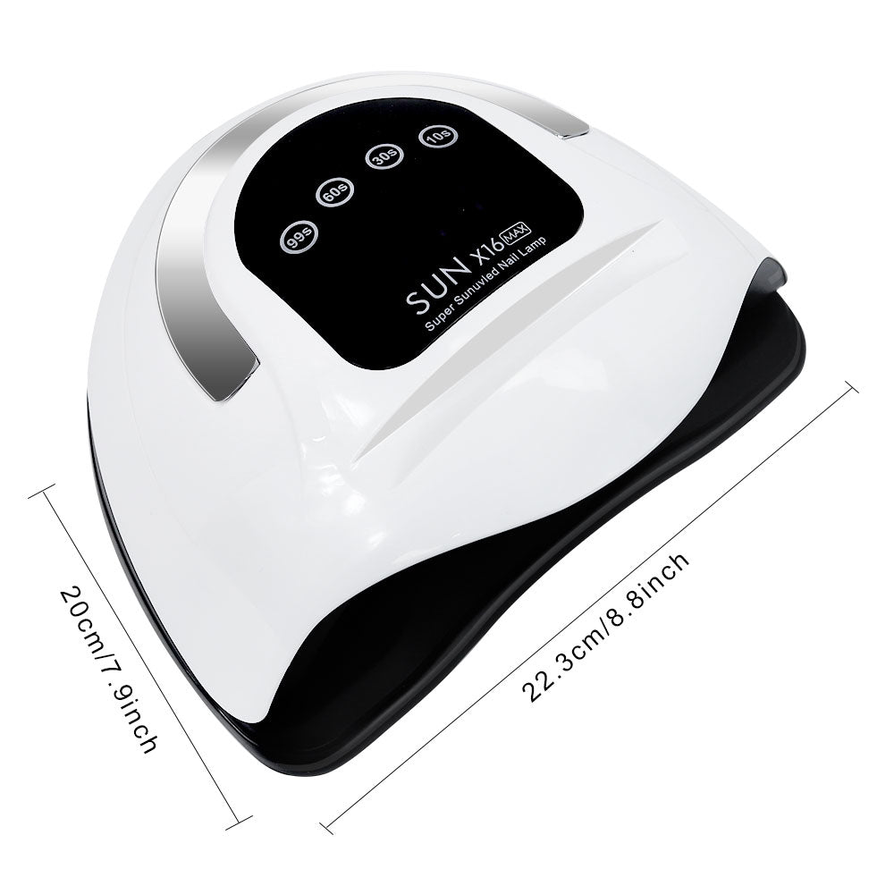 UV LED Nail Lamp Professional LED Nail Dryer For Gel Nails With Removable Base, Touch Screen 4 Timers And Automatic Sensor UV LED Nail Lamp Professional LED Nail Dryer For Gel Nails With Removable Bas - 5 - CJ