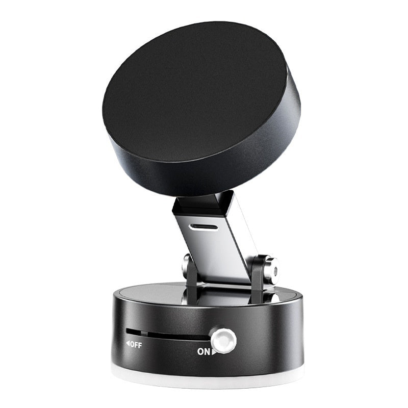 Foldable Magnetic Vacuum Car Phone Holder Foldable Suction Cup With Suction Cup Hands - Free Navigation For Smart Phone - 0 - CJ