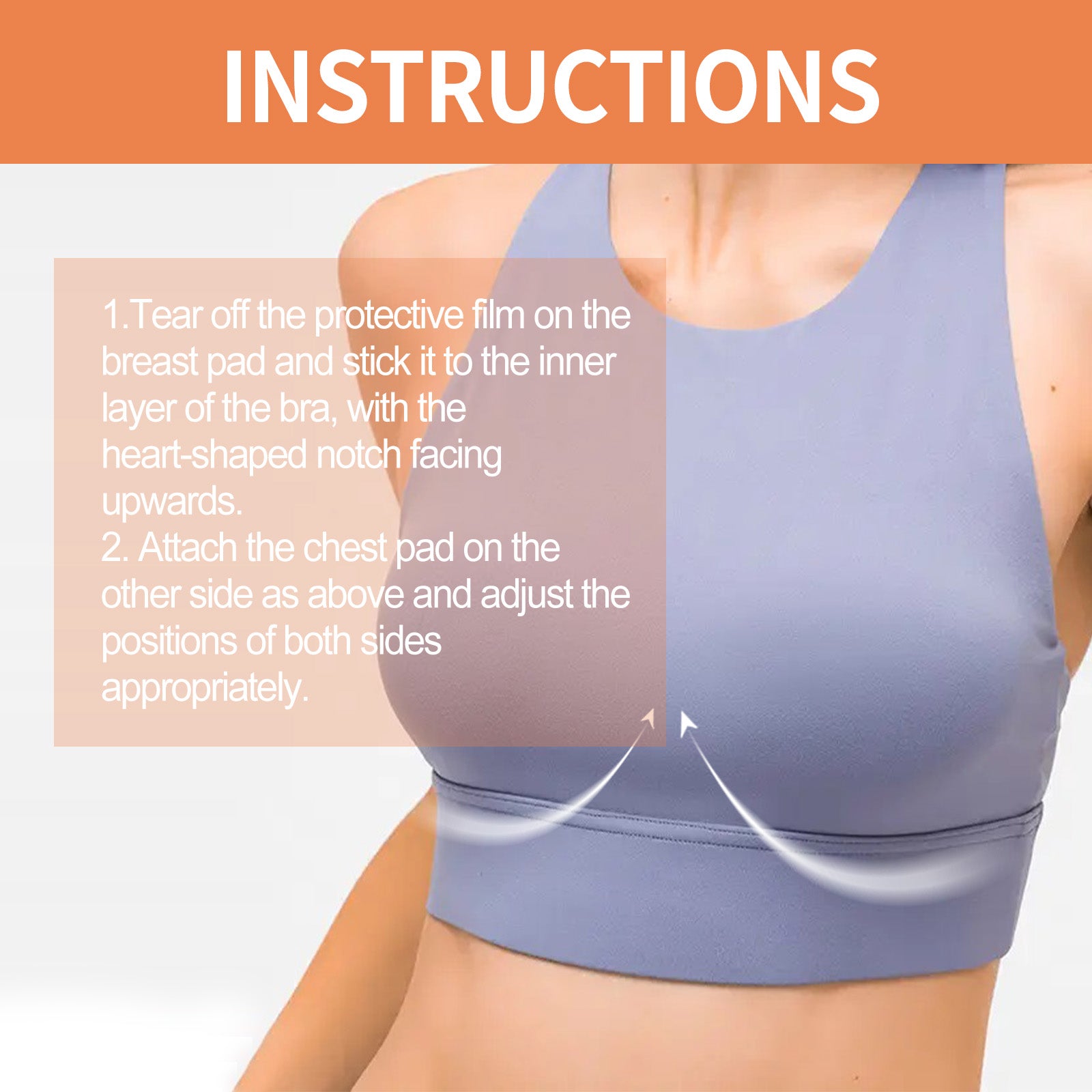Houkea Instant Volum Esticky Inserts, Firming, Plump And Full Chest Pad Lifts Women's Breasts Firm And Prevents Sagging - 5 - CJ