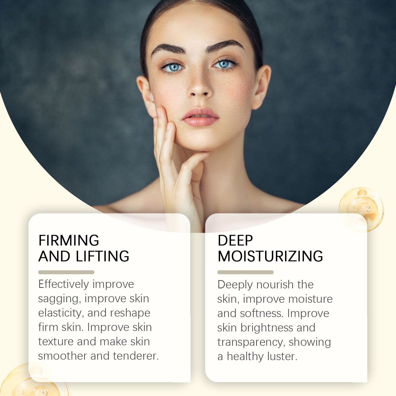 OUHOE Firming Essence, Facial Essence Moisturizes Skin, Rejuvenates And Hydrates, Firming And Tenderizing Skin - 5 - CJ