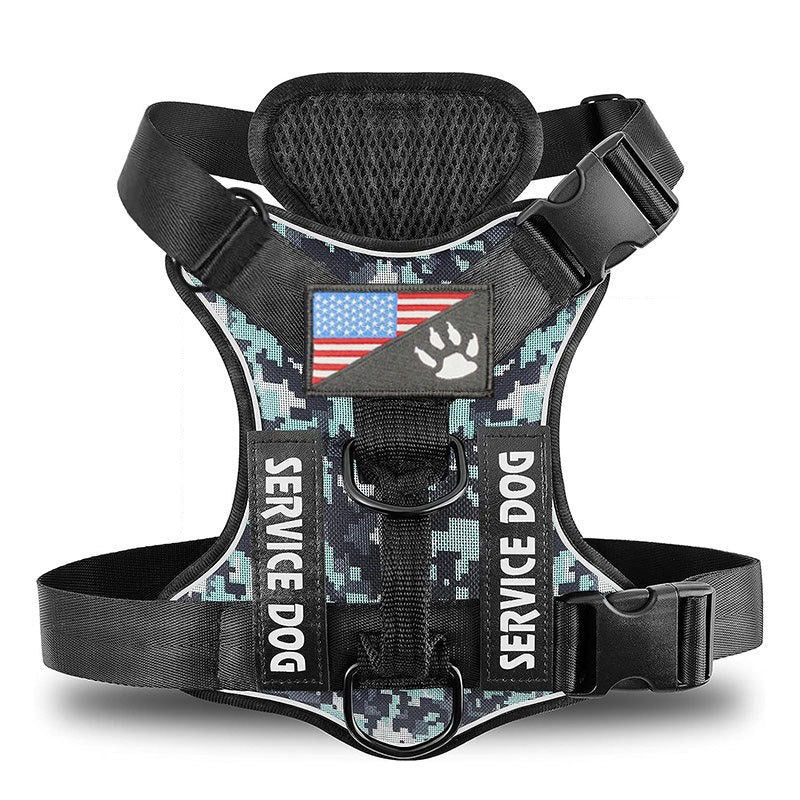 Large Dog Tactical Chest Strap Vest - 0 - CJ