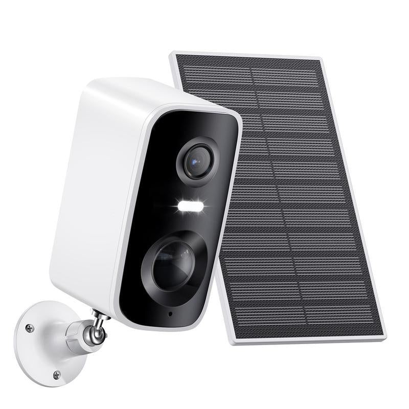Solar Battery WIFI Camera 2K Human Detection Waterproof Mini CCTV With 5000mAh Battery With Solar Panel - 5 - CJ