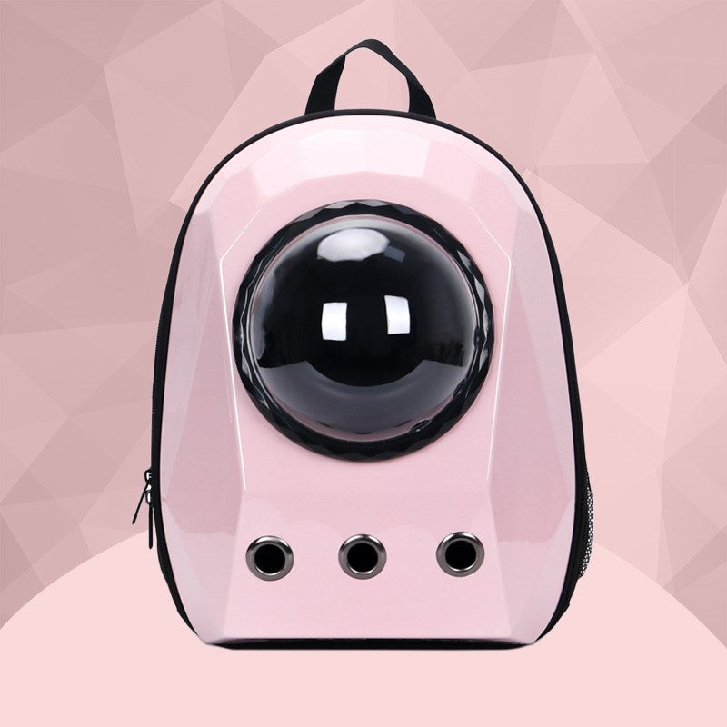 Cat Carrier Bags Breathable Pet Carriers Dog Cat Backpack Travel Space Capsule Cage Pet Transport Bag Carrying Portable Outdoor - 0 - CJ