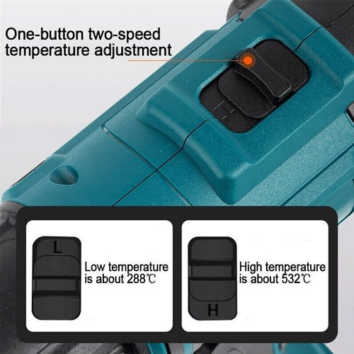 Lithium Ion Hot Air Gun Dual Battery - 5 - CJ