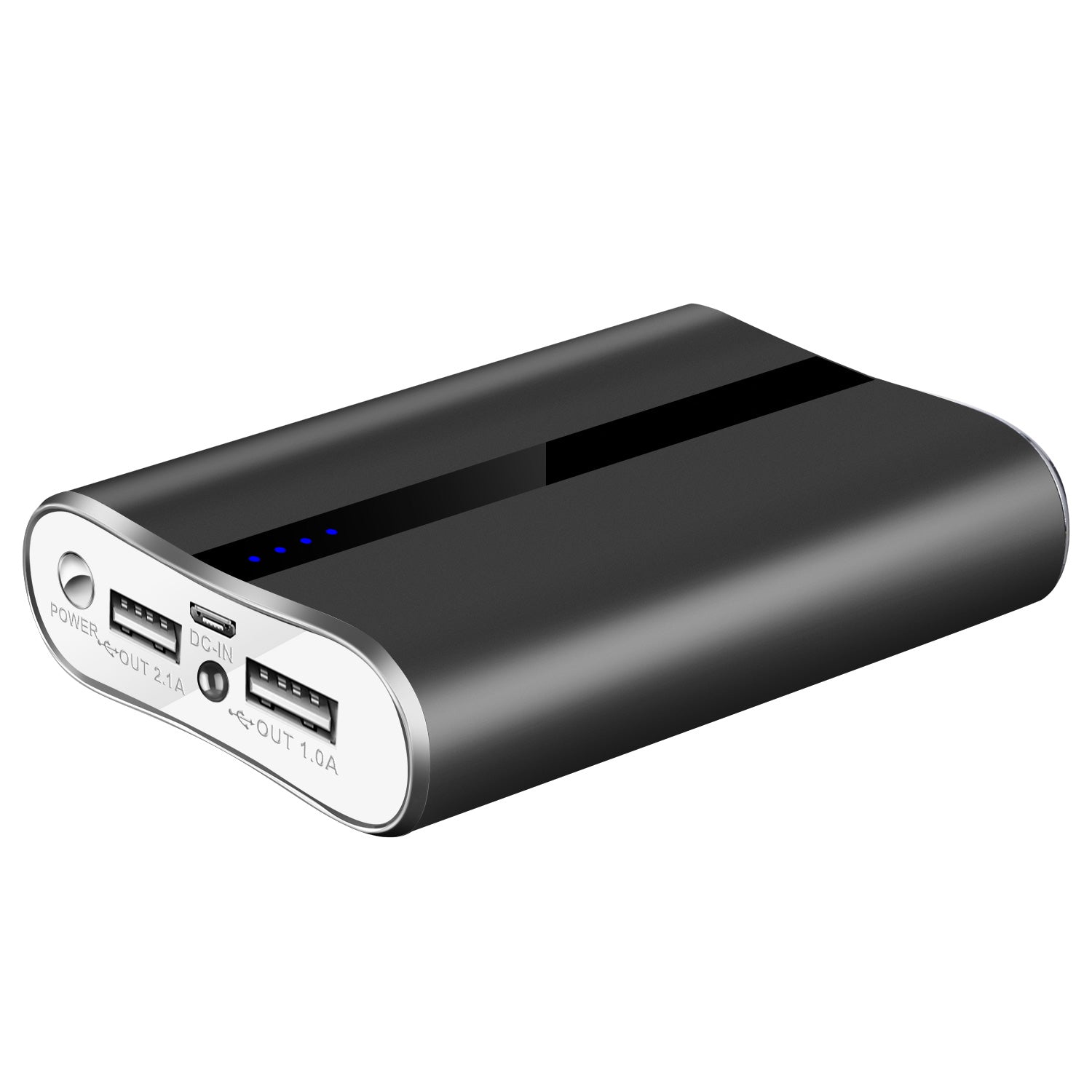 1Pc 12000mAh Portable Charger With Dual USB 3.1A Output Power Bank Ultra - Compact External Battery Pack Fast Charging - 5 - CJ
