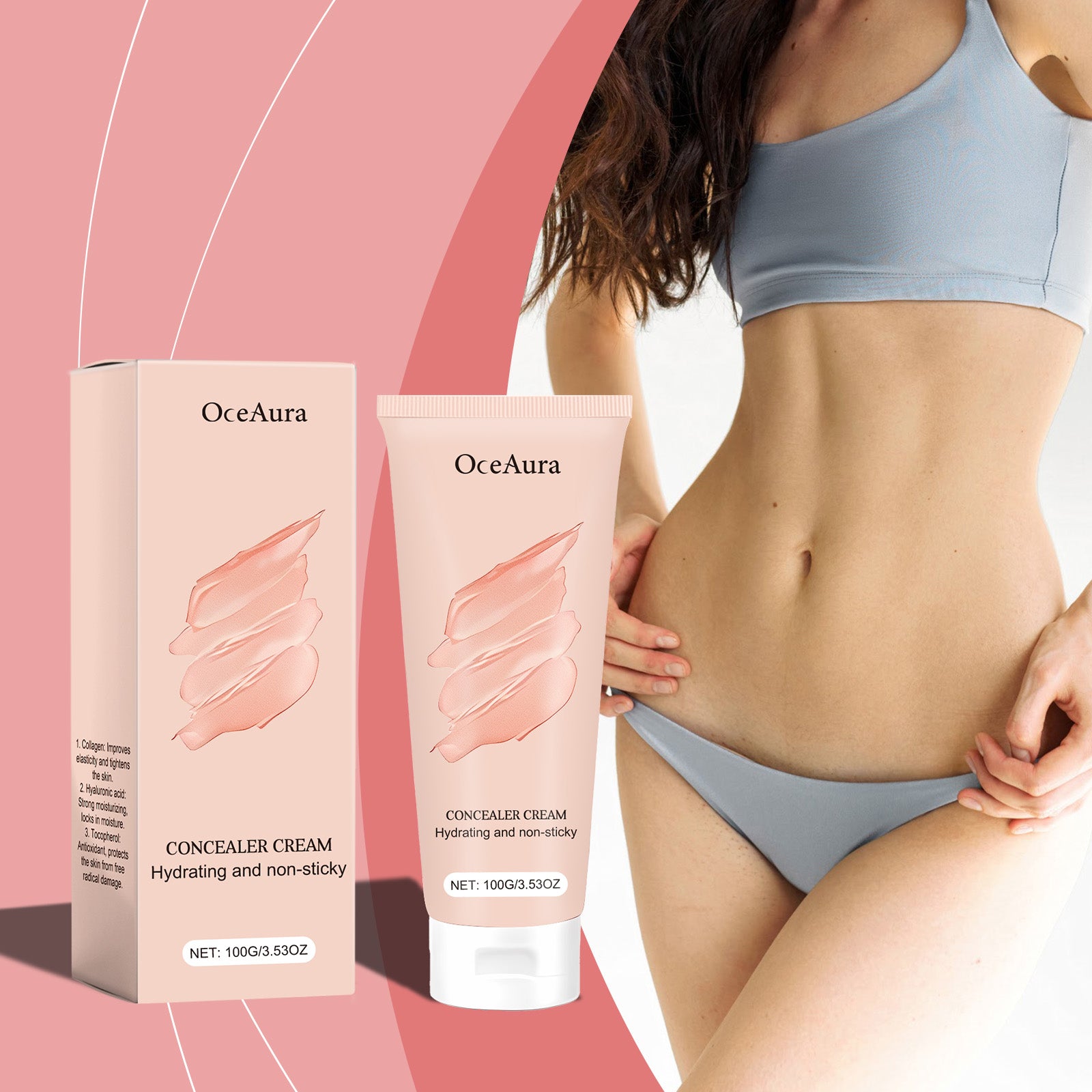 OceAura Hydrating Body Toning Cream Light Hydrating Body Toning Cream - 5 - CJ