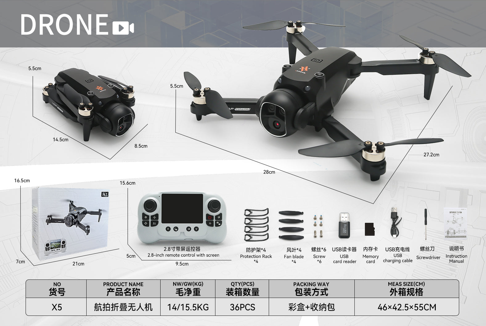 X5 Drone For Beginner Kids - 5 - CJ