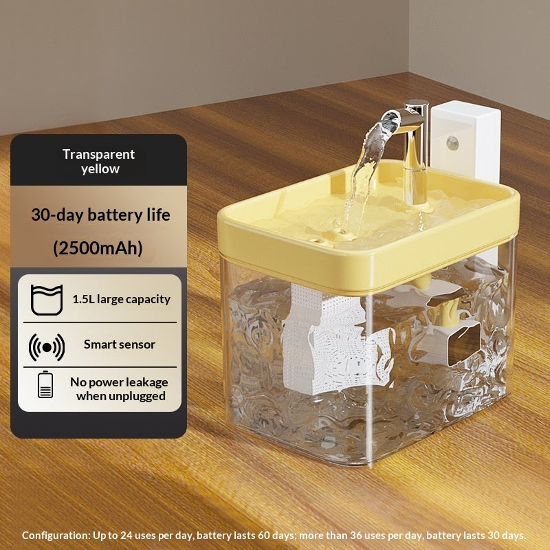 Cat Wireless Induction Automatic Circulation Smart Water Dispenser - 0 - CJ