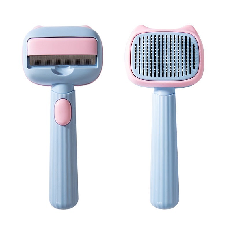 Pet Grooming Brush Dog Deshedding Brush For Large Dogs, Dematting Comb De - shedding Tool For Hair Cats, Pet Hair Grooming Brush Reduces Shedding, Great For Short To Long Hair Breeds - 5 - CJ