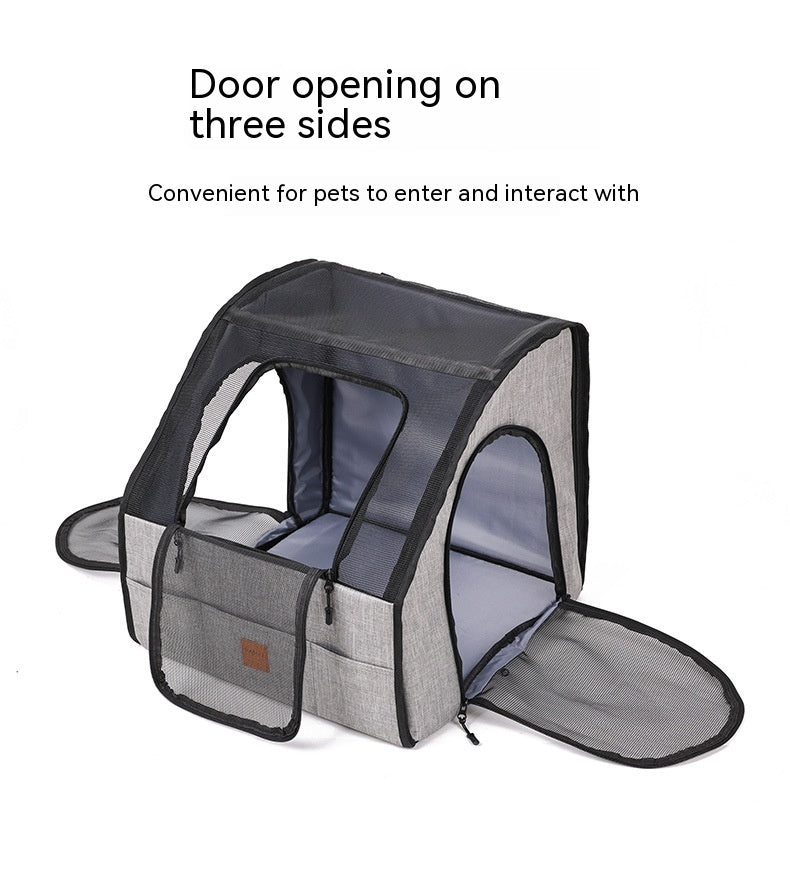 Pet Car Supplies Dog Dog Cage Nest Go Out Portable - 0 - CJ