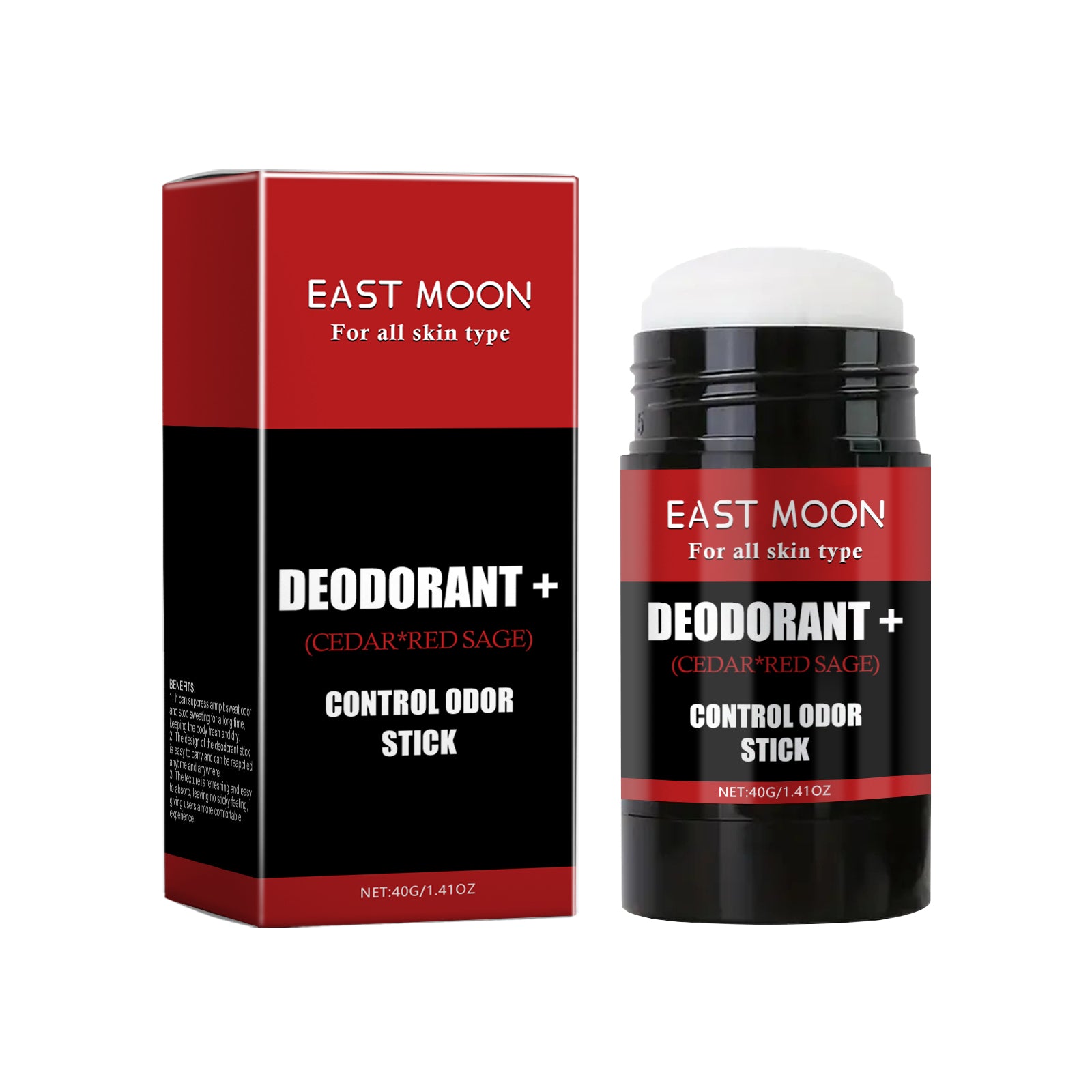 East Moon Control Odor Stick, Clean Armpit Odors Fresh And Long - Lasting Portable Body Stick - 5 - CJ