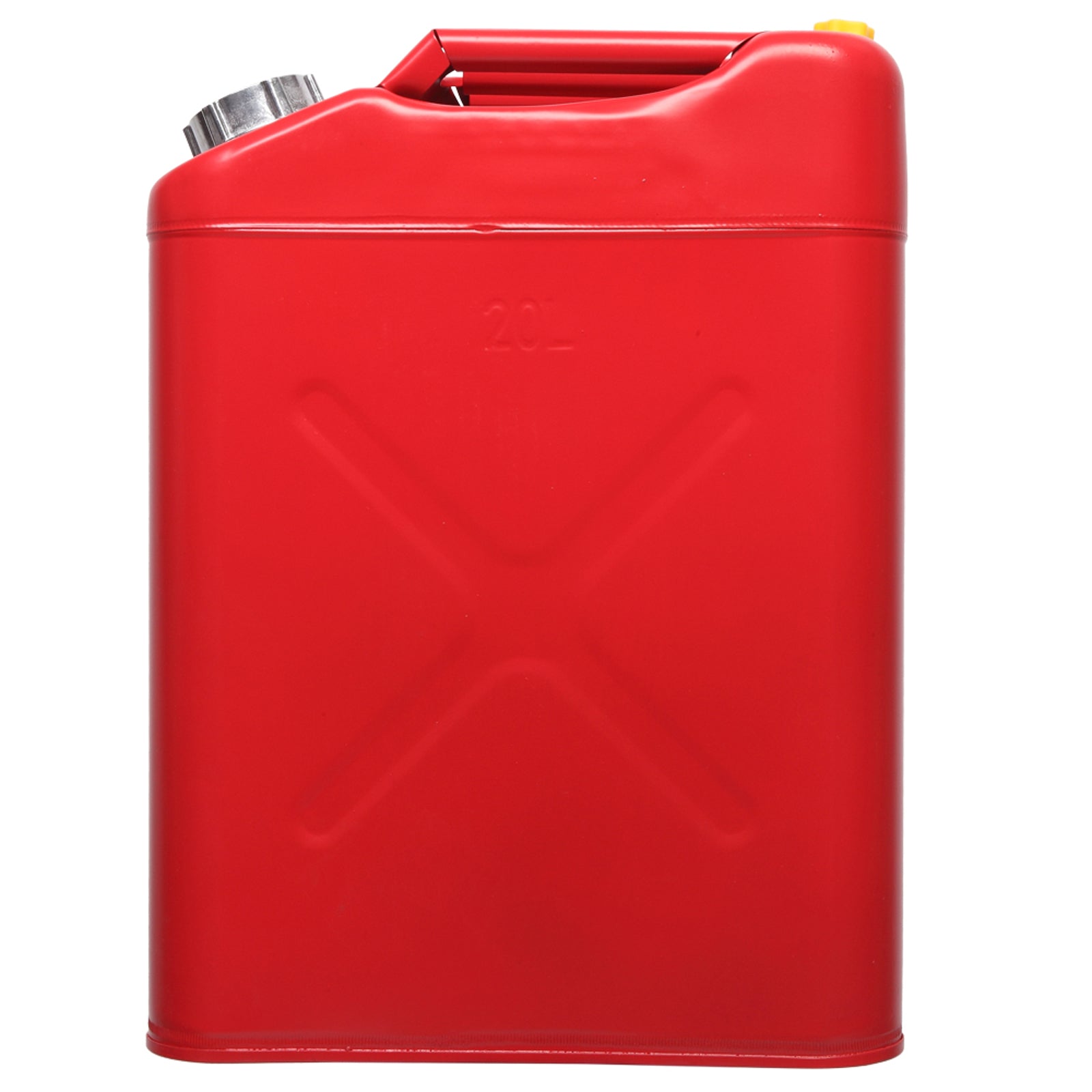 20L 0.6mm Oil Drum Red With Plastic Oil Pouring Pipe - 5 - CJ