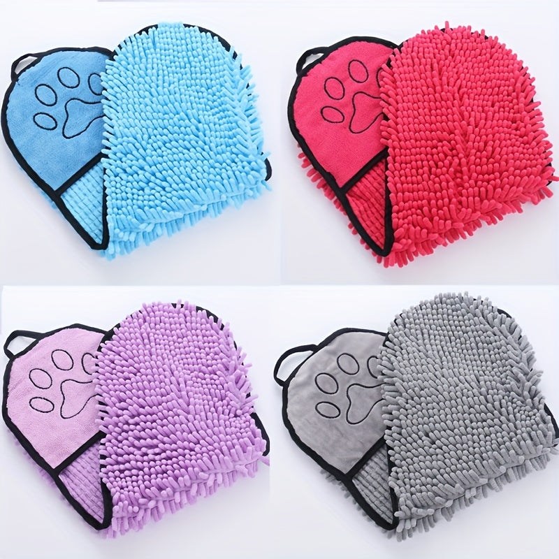 Absorbent Dog Towel, Microfiber Quick Drying Towel Machine Washable With Hand Pockets Pet Towel For Medium Large Dog Super Absorbent Pet Towel Quickly Dry Your Dog Or Cat After Bath Time - 5 - CJ