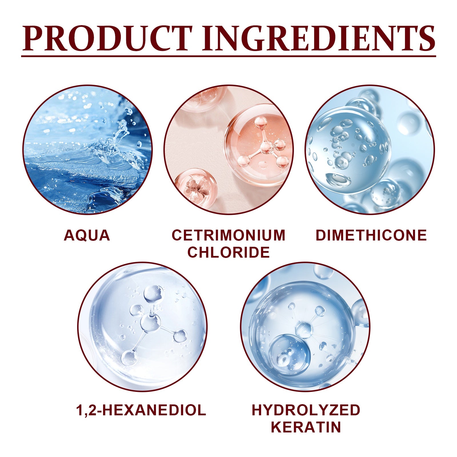 EELHOE Conditioning Serum Hair Repairing Moisturizing Fluffy Hair Leave - In Conditioning - 5 - CJ