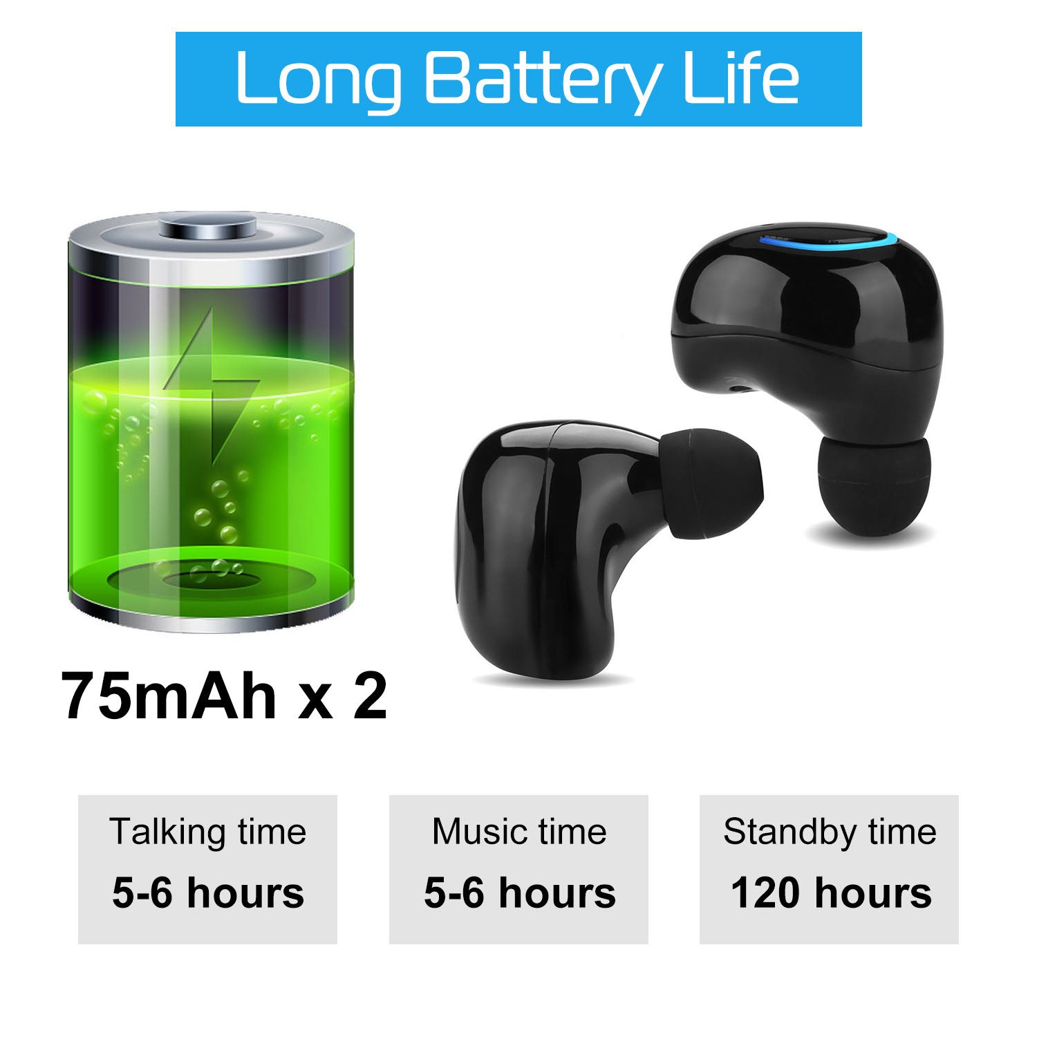 Wireless TWS Stereo Earbuds - 5 - CJ