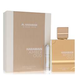 Al Haramain Amber Oud White Edition Eau De Parfum Spray (Unisex) By Al Haramain by Al Haramain fragrance bottle