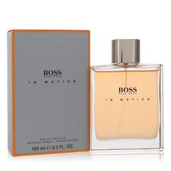 Boss In Motion Eau De Toilette Spray By Hugo Boss by Hugo Boss fragrance bottle