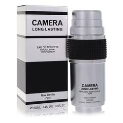 Camera Long Lasting Eau De Toilette Spray By Max Deville by Max Deville fragrance bottle