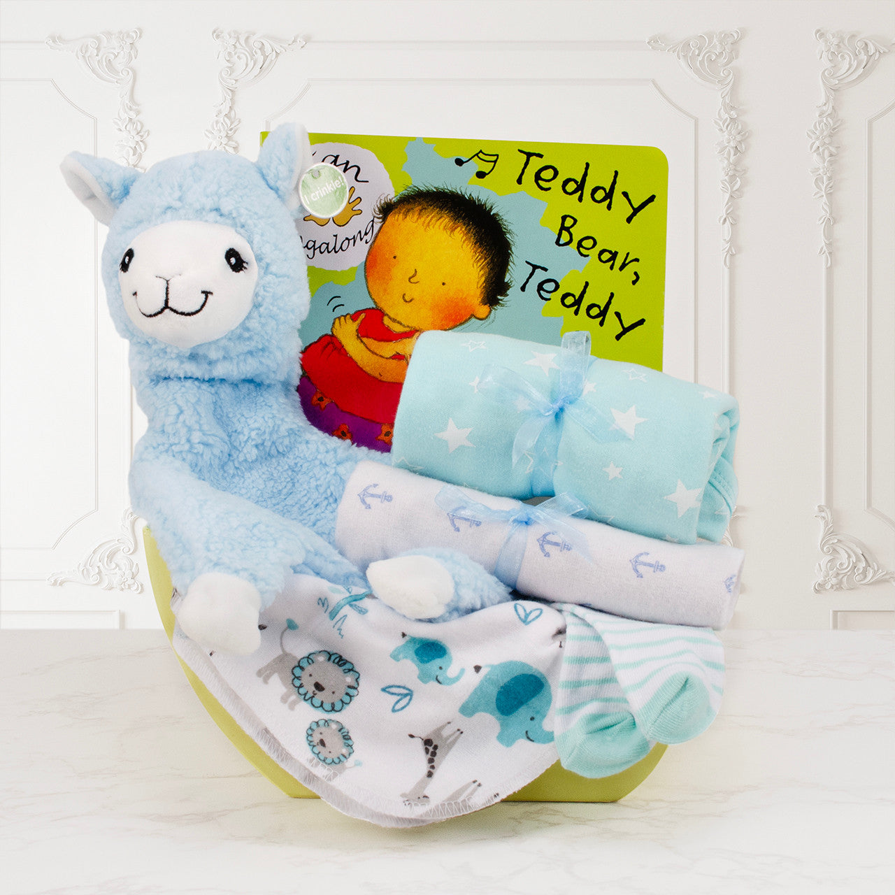 Bedtime Baby: Baby Boy Gift Basket - GreatArrivals