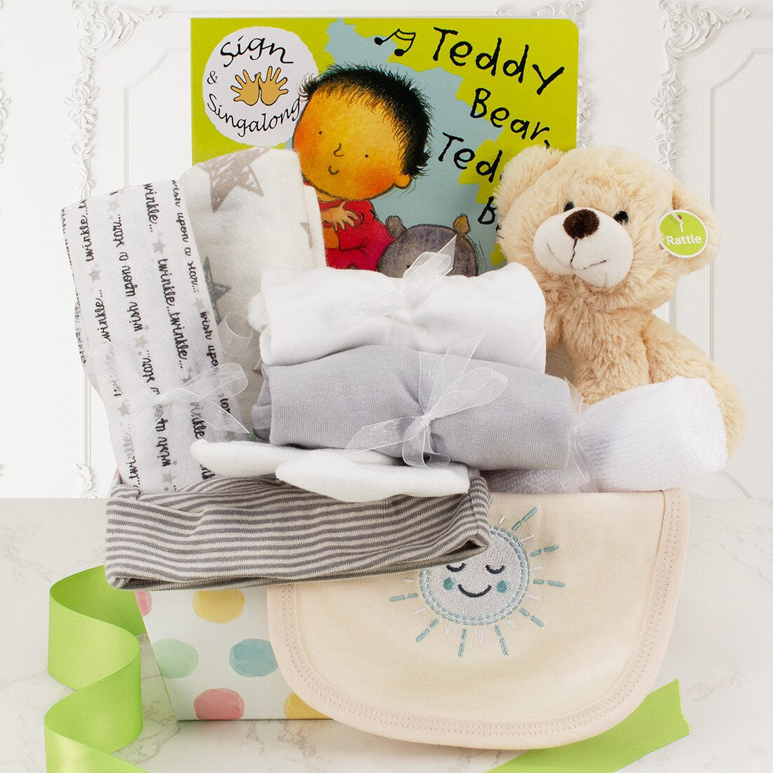 Baby Essentials: New Baby Gift Basket - GreatArrivals