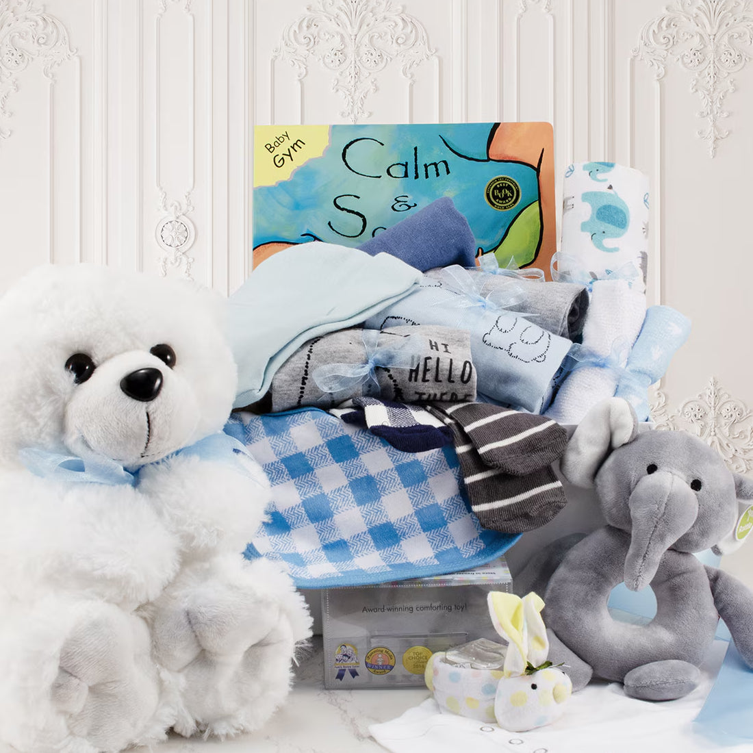 It's a Boy: Baby Boy Gift Basket - GreatArrivals
