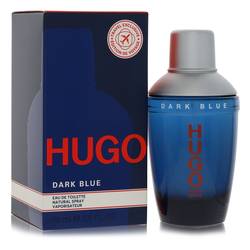 Dark Blue Eau De Toilette Spray By Hugo Boss by Hugo Boss fragrance bottle