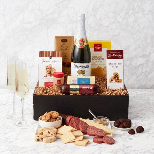 Sparkling Surprise: Gourmet Gift Box - GreatArrivals
