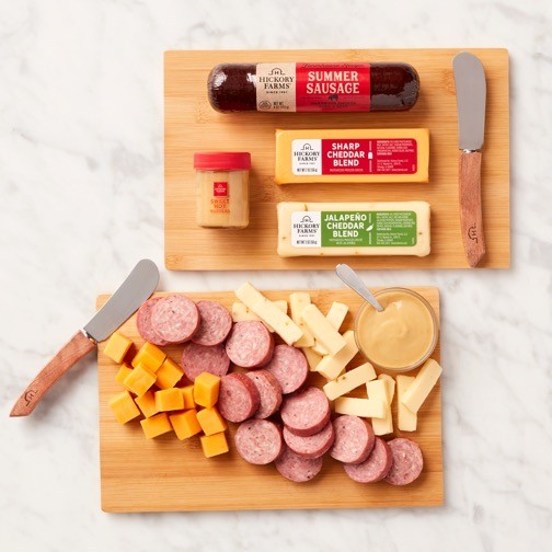 Classic Charcuterie: Mini Cheese Board Gift Set - GreatArrivals