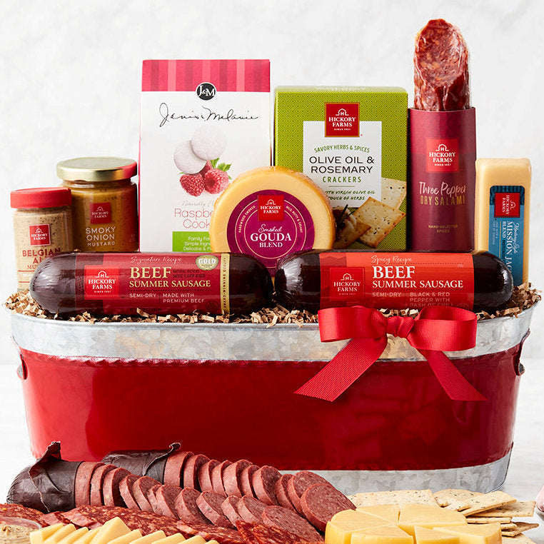 Deck The Halls: Holiday Gift Basket - GreatArrivals