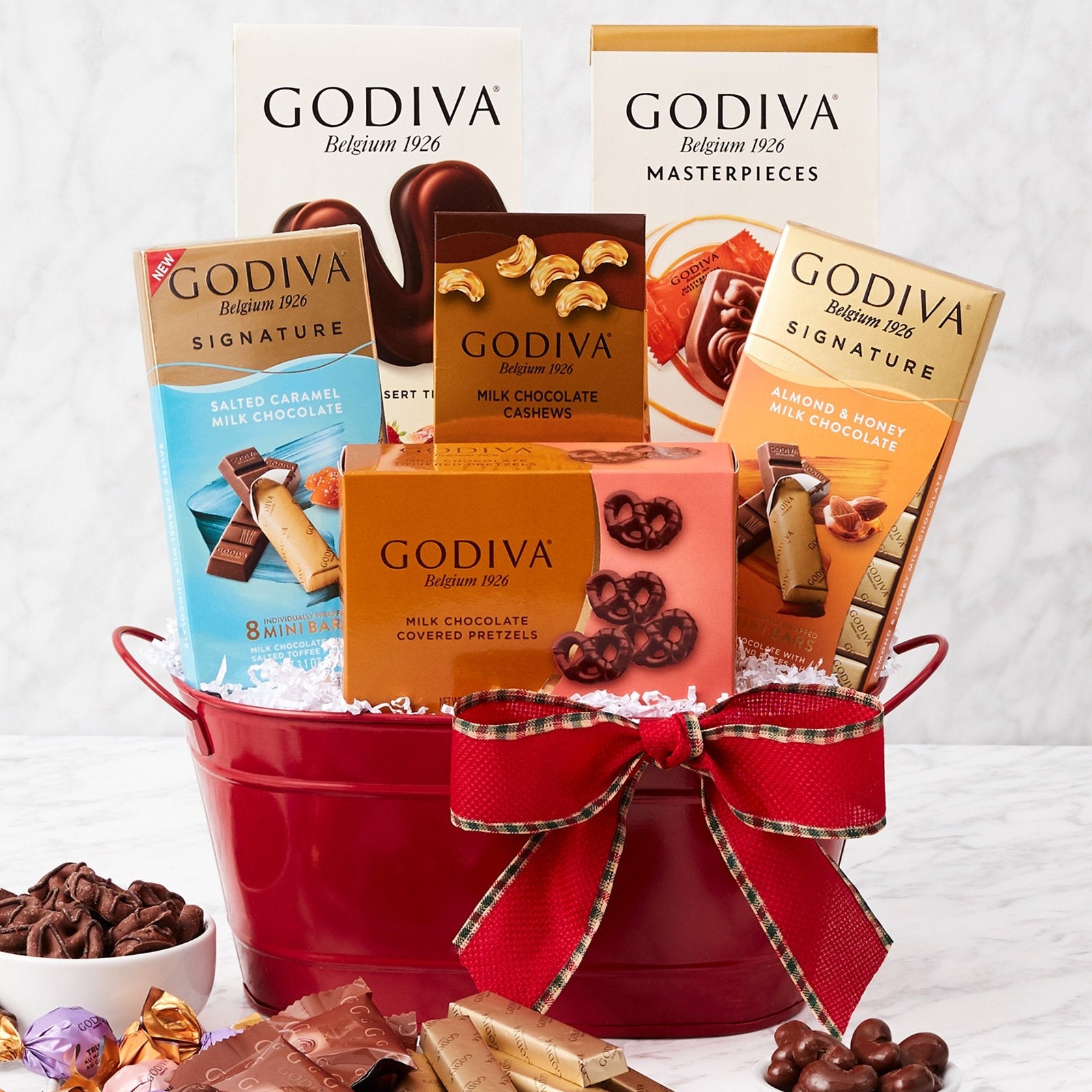 Sweet Surprise: Godiva Chocolate Gift Basket - GreatArrivals
