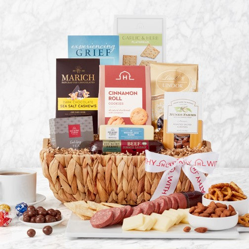 Thinking of You: Sympathy Basket - GreatArrivals