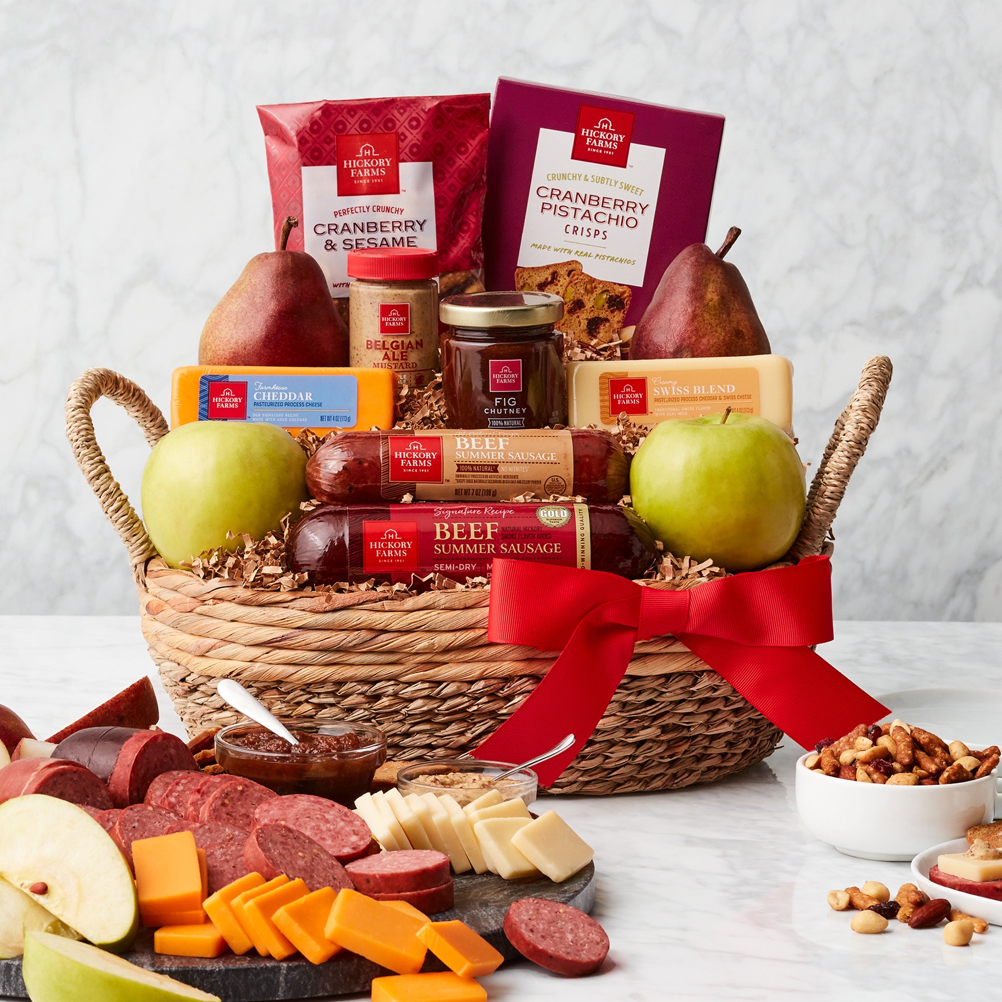 Fruitful Greetings: Fruit Gift Basket - GreatArrivals