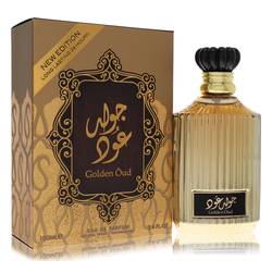 Lattafa Asdaaf Golden Oud Eau De Parfum Spray (Unisex) By Lattafa by Lattafa fragrance bottle