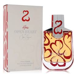 Her Open Heart Eau De Parfum Spray with Free Jewelry Roll By Jane Seymour by Jane Seymour fragrance bottle