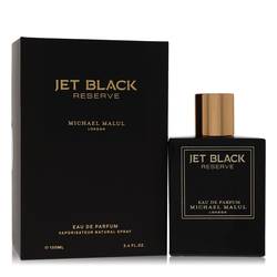 Jet Black Reserve Eau De Parfum Spray By Michael Malul by Michael Malul fragrance bottle